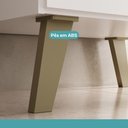 Ver imagem 7 de Cozinha Atlanta Pilot 19 Portas 4 Gavetas MDF-MDP 390cm Branco Móveis Carraro