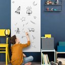 Ver imagem 4 de Adesivo Eletrostatico Reutilizavel P Quadro Branco ou Lousa Open Star 32868