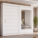 Ver imagem 1 de Guarda Roupa 2 Portas de Correr MDF Espelhado Veneza