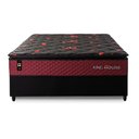 Ver imagem 6 de Conjunto Cama Box c/ Molas Ensacadas Toronto Vermelho Casal 138x188x66