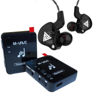 Monitor Retorno de Palco M-vave sem Fio Fone Profissional