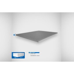 Colchonete Casal D20 Casca de Ovo Anti Stress (125x185x5) - Probel - 2