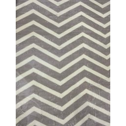 Tapete de Sala Quarto Raschel 2,00x1,50 Macio Omã Premium: Cinza/Geométrico - 5