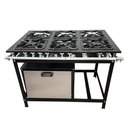 Ver imagem 1 de Fogão 6 Bocas Cefaz com Forno Linha Gold Baixa Pressão CFZG-135