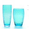 Par de Vasos AD3 e AD4 Baloton Água-marinha Murano Cristais Cadoro Cá d'Oro - 1