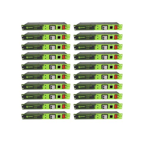 Kit com 20 Réguas para Rack Disjuntor Bipolar Dj5000 Plus