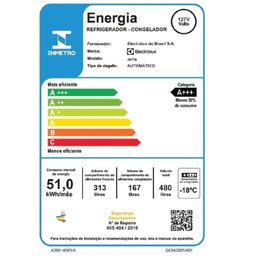 Refrigerador Frost Free 480l 3 Pts Inverter Im7s Electrolux - 10 Refrigerador Frost Free 480l 3 Pts Inverter Im7s Electrolux - 10