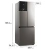 Refrigerador Frost Free 480l 3 Pts Inverter Im7s Electrolux - 2