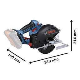 Serra Circular Bosch GKM18V-50 Sem baterias e carregador - 5