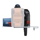 Ver imagem 3 de Serra Circular Bosch GKM18V-50 Sem baterias e carregador