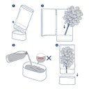 Ver imagem 7 de Porta Ervas de Geladeira Tramontina Organizzare 1,2 L