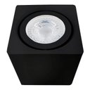 Ver imagem 2 de Kit 8 Spot Sobrepor Teto Beiral para Lâmpada Dicroica Preto Direcionável + 8 Lâmpadas Cor:preto - Br