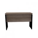 Ver mais imagens de Escrivaninha Mesa Escritório Diretor PE40 120cm Walnut e Preto Marrom
