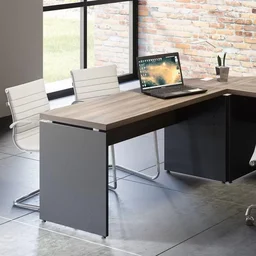 Mesa para Escritório Diretor 134x60cm PE40   - 2