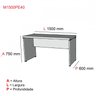 Mesa para Escritório 150cm X 60cm Pe40   - 3