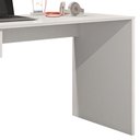 Ver imagem 7 de Mesa Home Office Notebook 127cm 1 Gaveta Gávea Branco - Móveis Leão