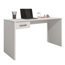 Ver imagem 1 de Mesa Home Office Notebook 127cm 1 Gaveta Gávea Branco - Móveis Leão