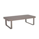 Ver imagem 1 de Mesa de Centro Catteli Retangular Alumínio 100cm Cinza Nossa Kasa