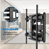 Suporte Triarticulável para Tv Led 43" Á 85'' Ft-84100 Fixatek Ft-6448p - 6