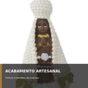 Ver imagem 5 de Nossa Senhora Aparecida Baby 15cm com Pérolas Gesso