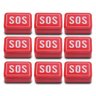 9 Mini Kits Sos Camping Tz-02 Lata de Ferramentas Compacta para Acampar Sobrevivência Selva Cor:colo - 1