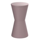 Ver imagem 1 de Banqueta Média Polipropileno sem Encosto Dub Rosa/Calla Rose