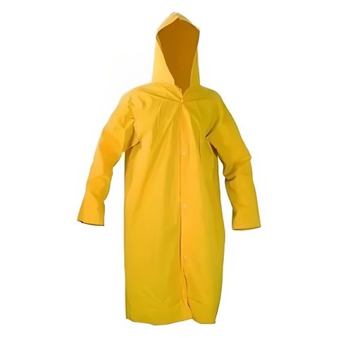 Capa de Chuva Pvc Amarela M - 48345 - Kseg