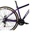 Ver imagem 2 de Bicicleta Absolute Nero 5 Alumínio 27V Mountain Bike K7 Freio a Disco Garfo Suspensão Roxo 13.8