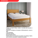 Ver imagem 4 de Cama Casal Madeira Maciça Lara 