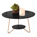Ver imagem 2 de Conjunto Mesinha Centro + Lateral Preto