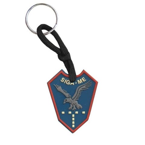 Chaveiro Emborrachado Siga-me