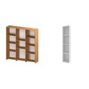 Ver imagem 2 de Kit com 1 Estante Livreiro 11 Nichos Odelia e 1 Estante Modular 4 Nichos Calum
