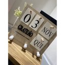 Ver imagem 4 de Calendário Decorativo de Parede com Portas Chave:branco