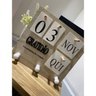 Calendário Decorativo de Parede com Portas Chave:branco - 4