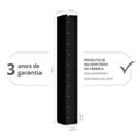 Ver imagem 3 de Armário Locker Porta Celular Aço 10 Portas com Chave