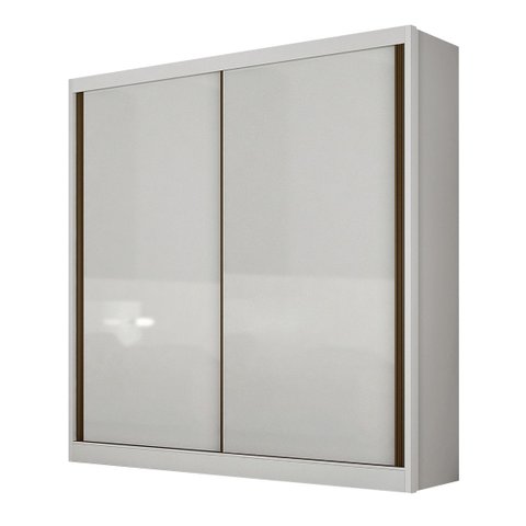 Guarda Roupa Virtus 2 Portas 3 Gavetas Nh Rei de Casa Neve
