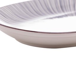 Conjunto 02 Pratos Ovais De Porcelana Para Servir Koji 24X15 - 3