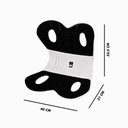 Ver imagem 2 de Almofada Preto M Apoio para Lombar e Corrige a Postura