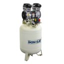Ver imagem 1 de Compressor Schulz Csd 10 60 Lts 120 Lbs 2 Cv 220v Isento De Óleo