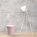 Ver imagem 5 de Banqueta Baixa Polipropileno sem Encosto Fluo Rosa/Calla Rose