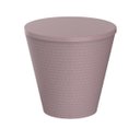 Ver imagem 1 de Banqueta Baixa Polipropileno sem Encosto Fluo Rosa/Calla Rose