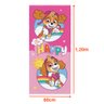 Toalha de Banho Infantil Patrulha Canina Menina Felpuda Algodão Praia Piscina Lepper - 2