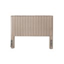 Ver imagem 3 de Cabeceira Cama Box Queen 1,60m Estofada Havai Linho Bege