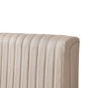 Ver imagem 4 de Cabeceira Cama Box Queen 1,60m Estofada Havai Linho Bege