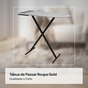 Ver imagem 2 de Mesa Tábua de Passar Roupa Tecido Térmica Prática Porta Ferro Dobrável Itagold