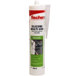 Silicone Acético Incolor 260ml - 600689 - FISCHER