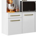 Ver imagem 6 de Cozinha Suspensa 6 Portas 163 Cm Mdp Carol Armoveis - Branco