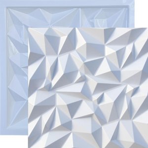 Forma Molde Gesso 3d e Cimento Abs Plástico Fdg Placa Parede