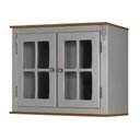 Ver imagem 1 de Aéreo Cozinha 120cm 3 Portas Vidro Laca Off White