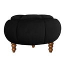 Ver imagem 2 de Puff da Vinci 65 Cm Suede Slk Decor Amara Preto